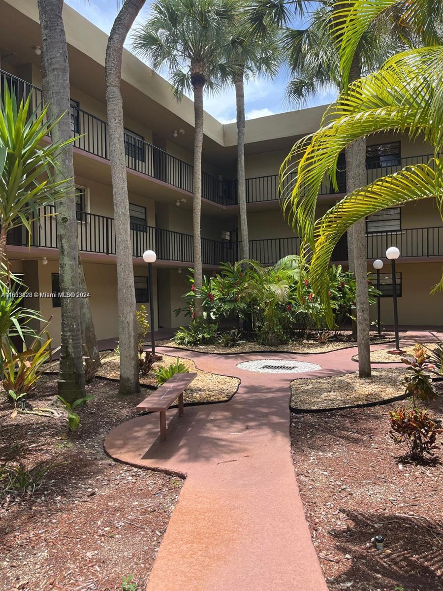 a view of a house with a patio