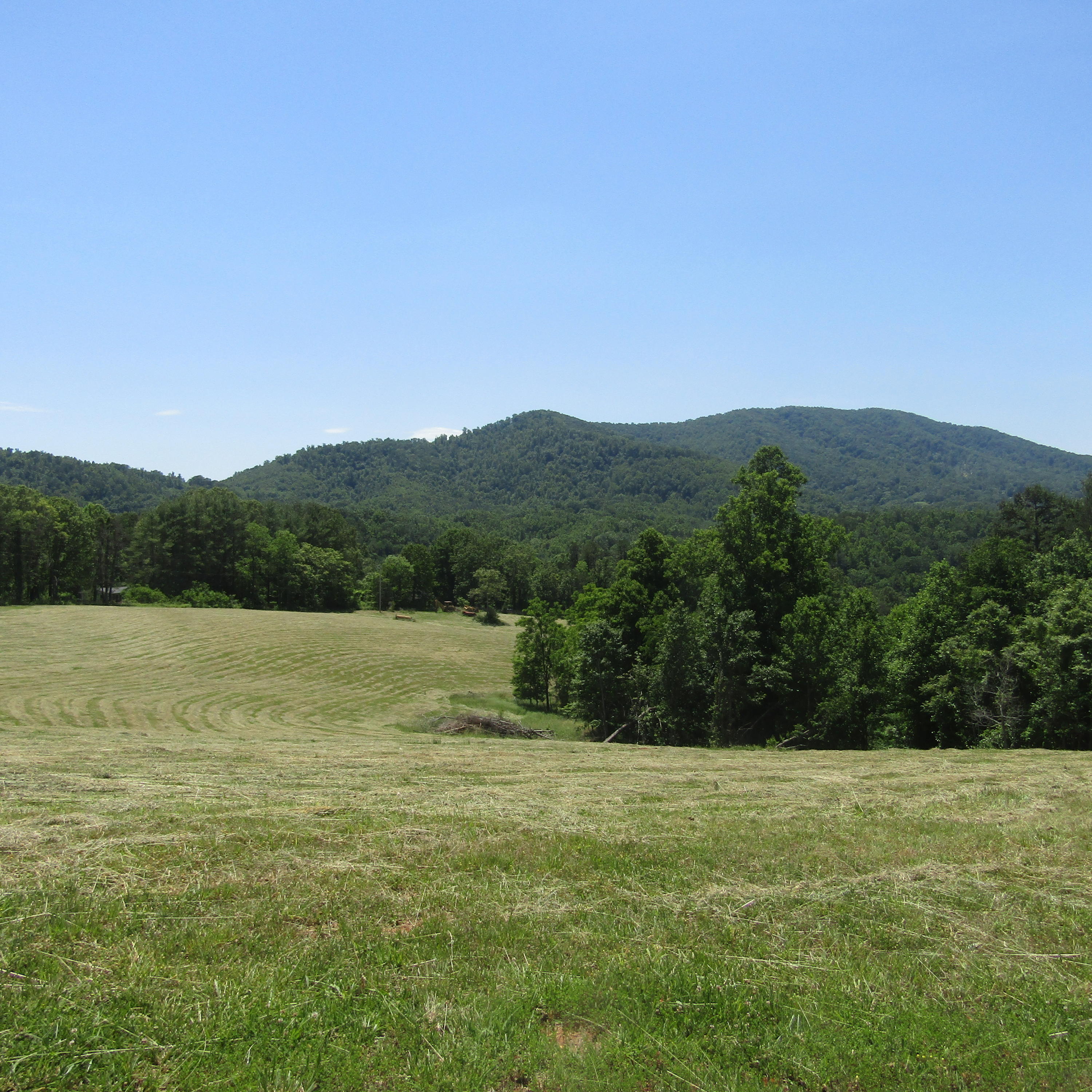 a view of outdoor space and mountain view