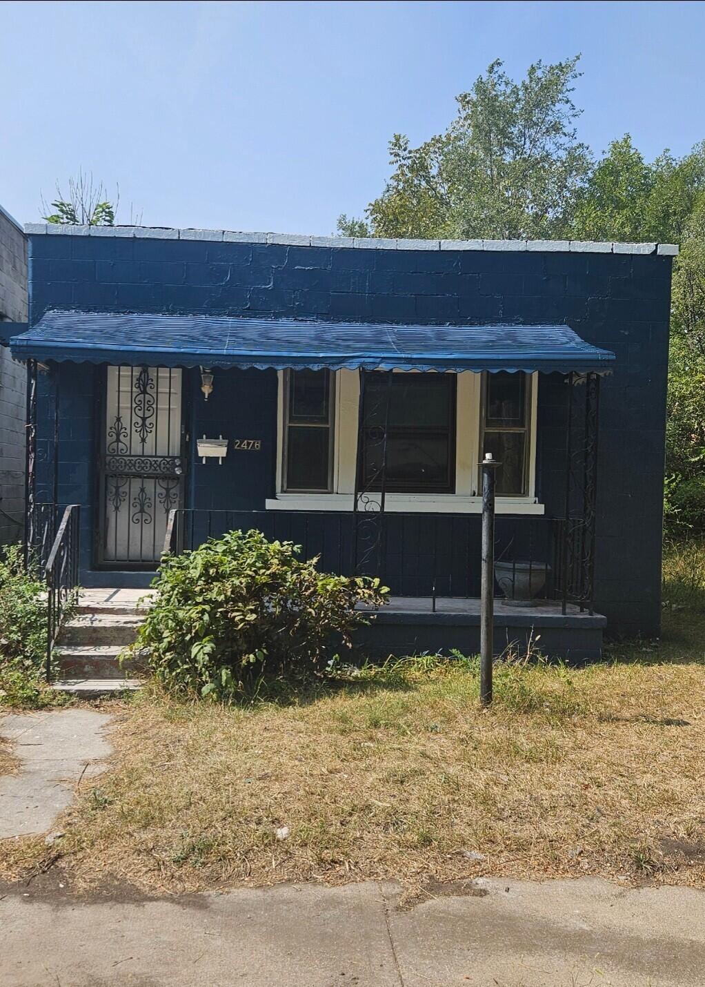 front view of a house