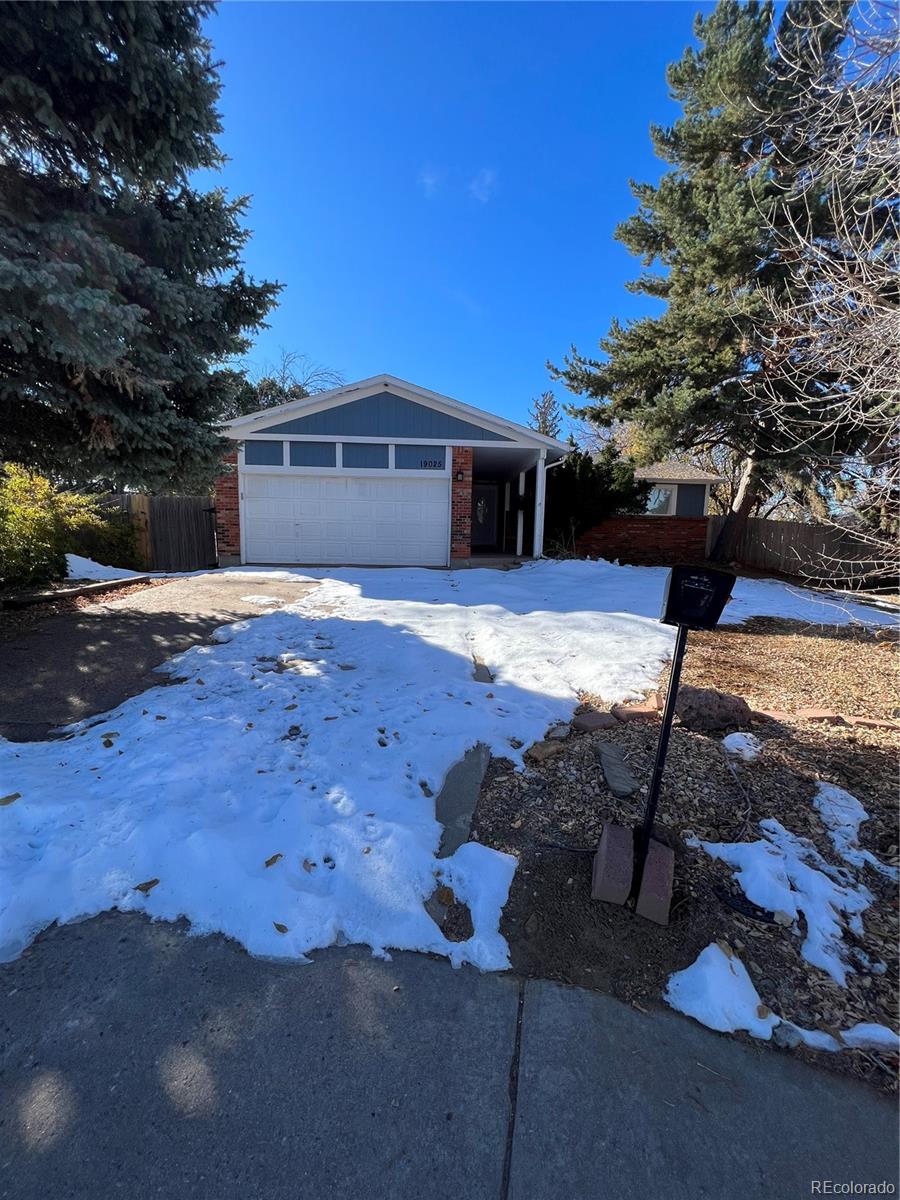 a front view of a house with yard