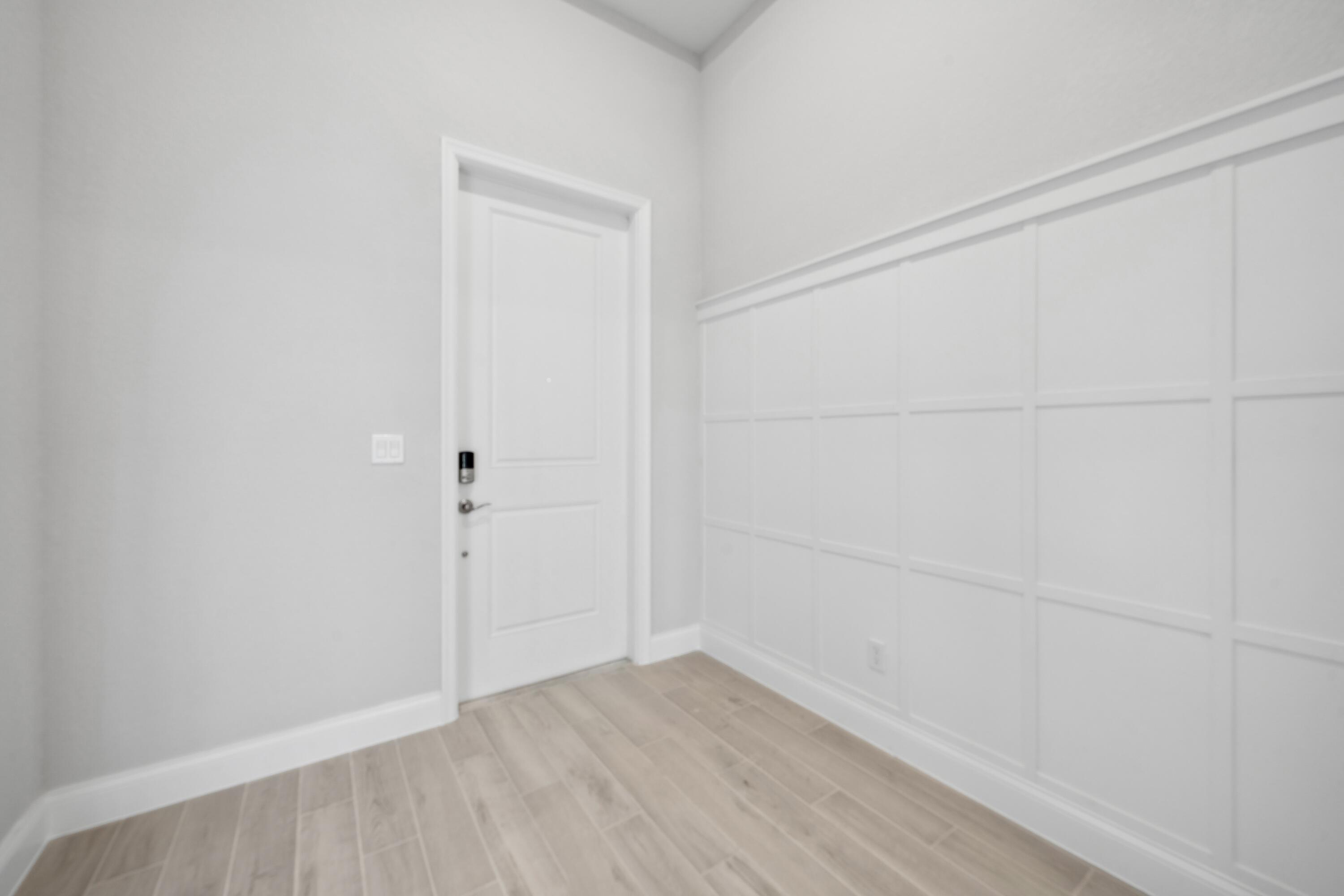 wooden floor in an empty room