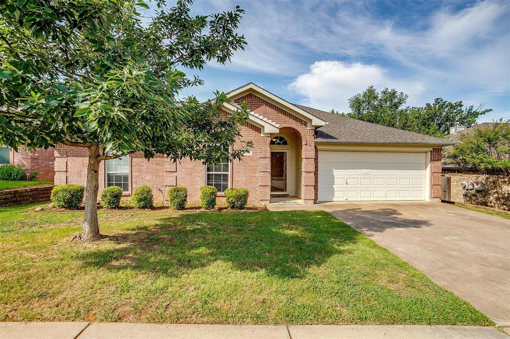 front view of house with a yard