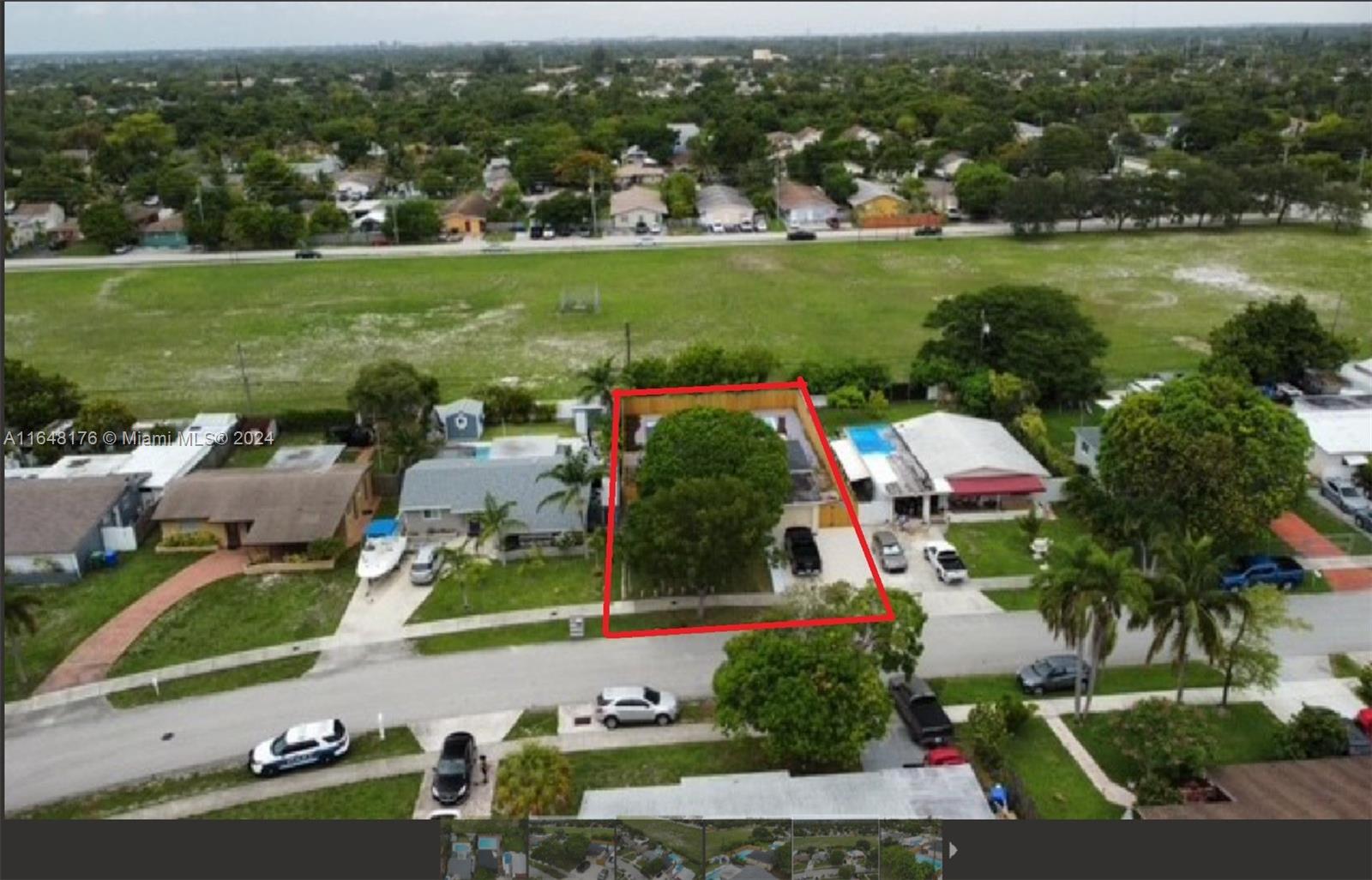 a view of an outdoor space and yard