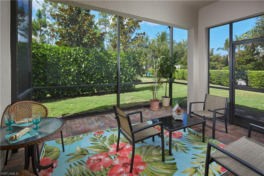 Florida winters are breezy and cool - grill, dine and play on this large lanai with SO MUCH covered space.