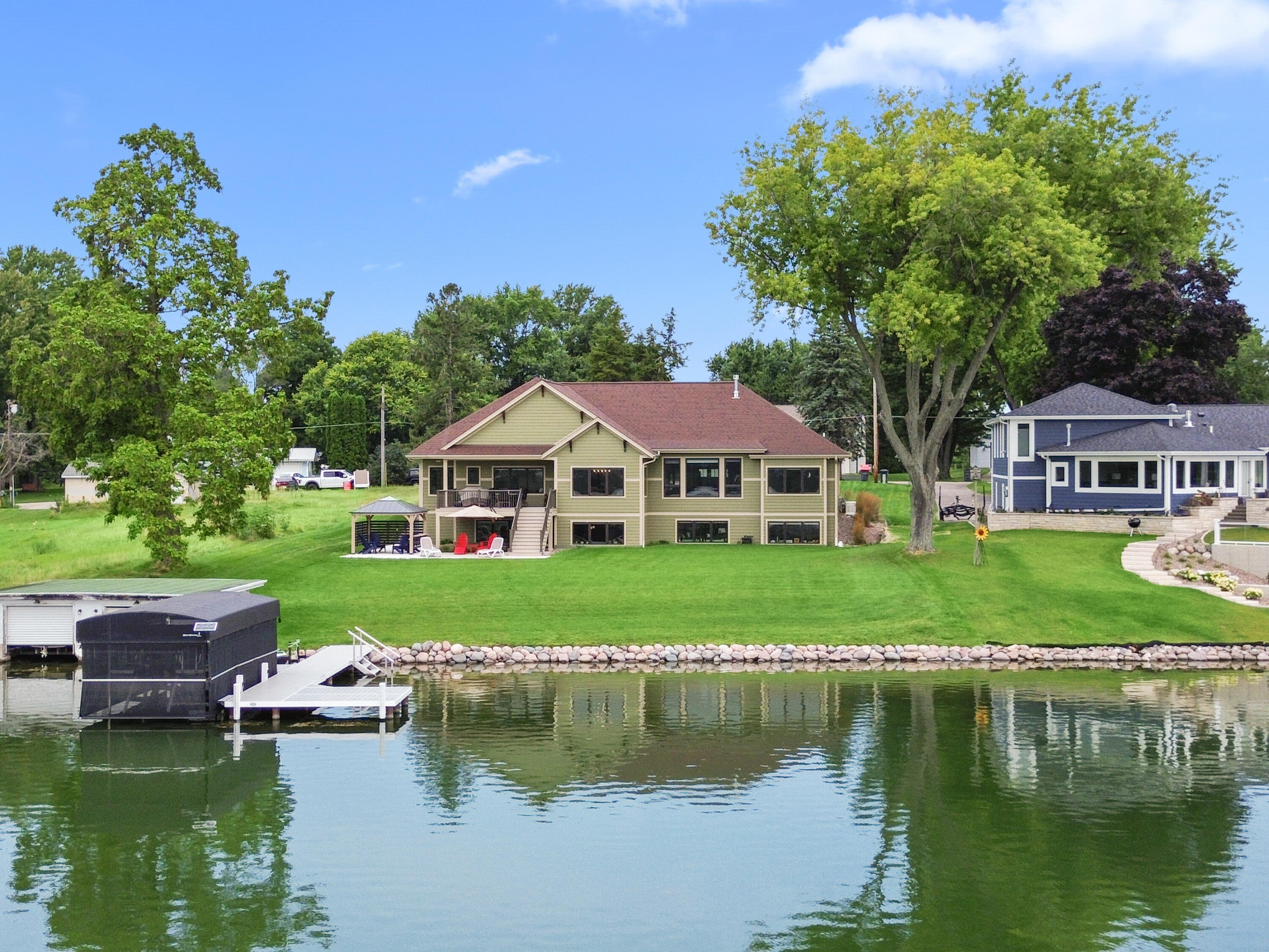 View from lake