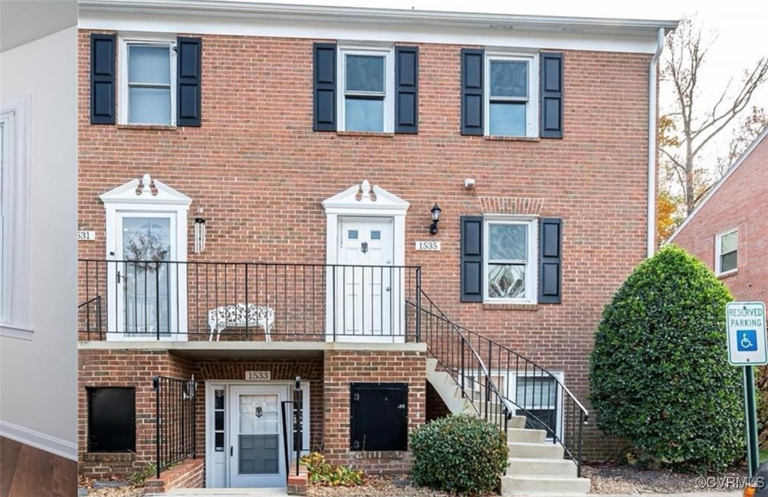 View of townhome / multi-family property