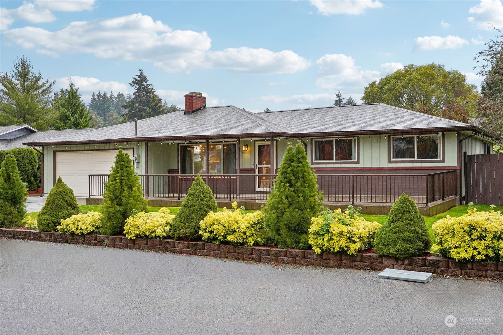 front view of a house