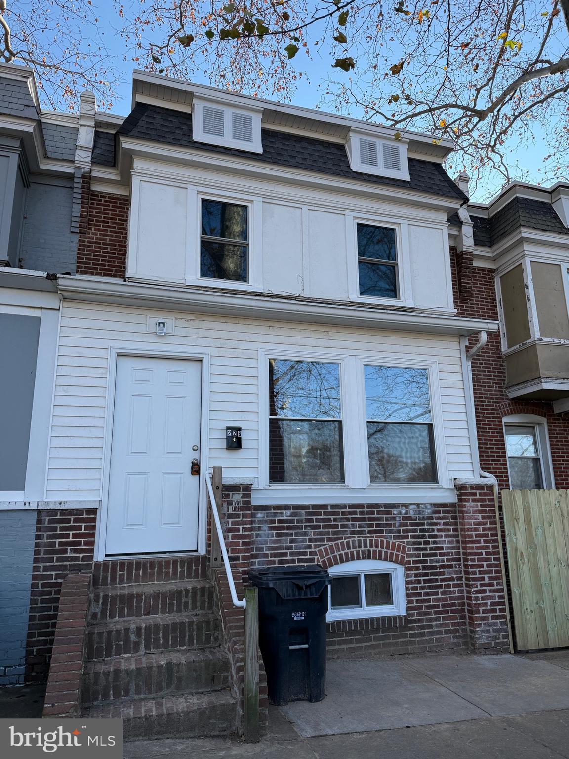 front view of a house