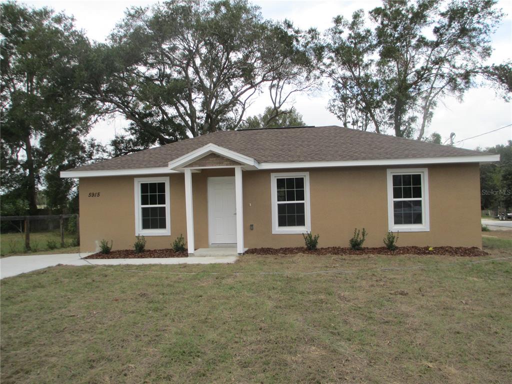 front view of house with a yard