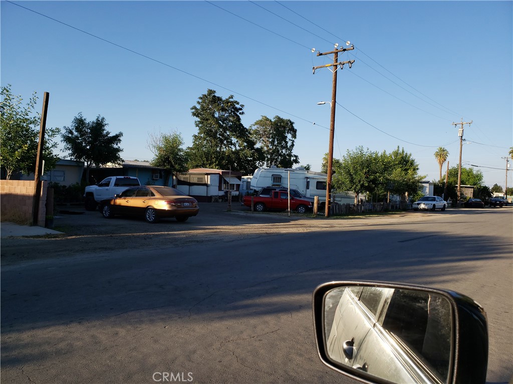 a car parked on the side of the road