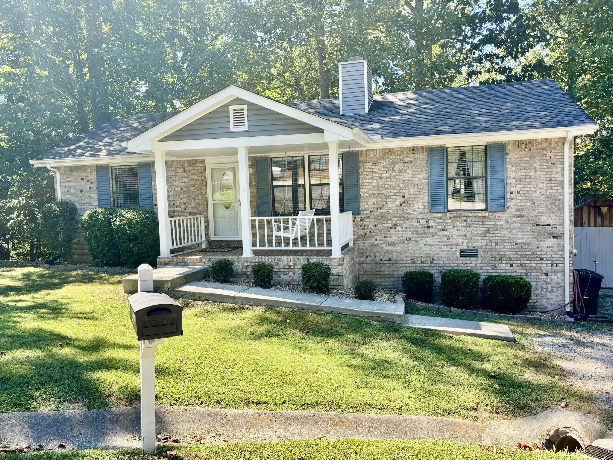 a front view of a house with swimming pool