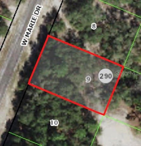 $25,000 | 3050 West Marie Drive | Citrus Springs