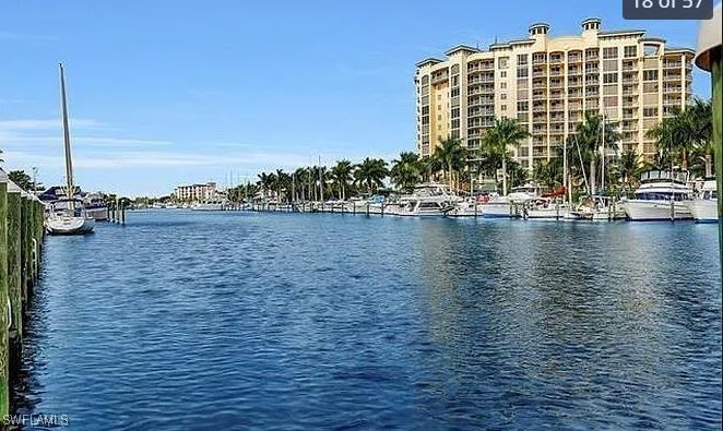 a view of building with lake view