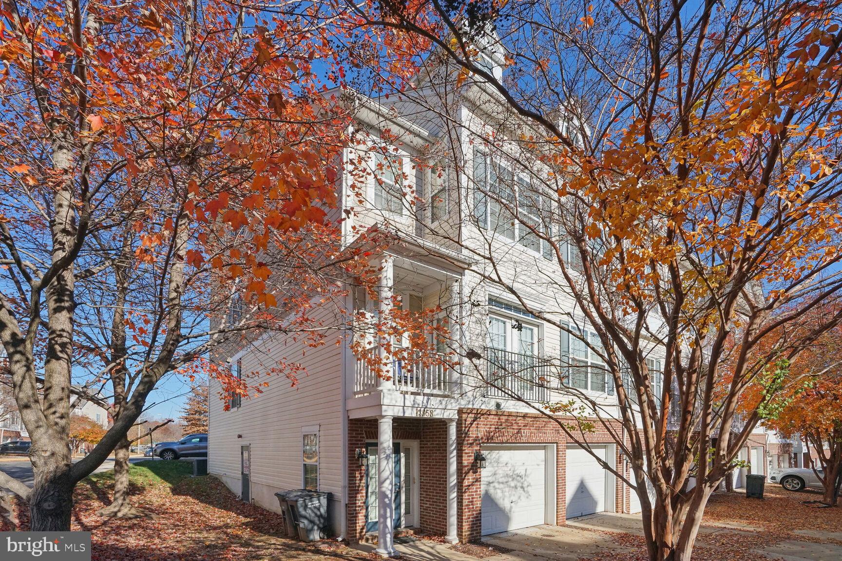 a view of a house with a snow