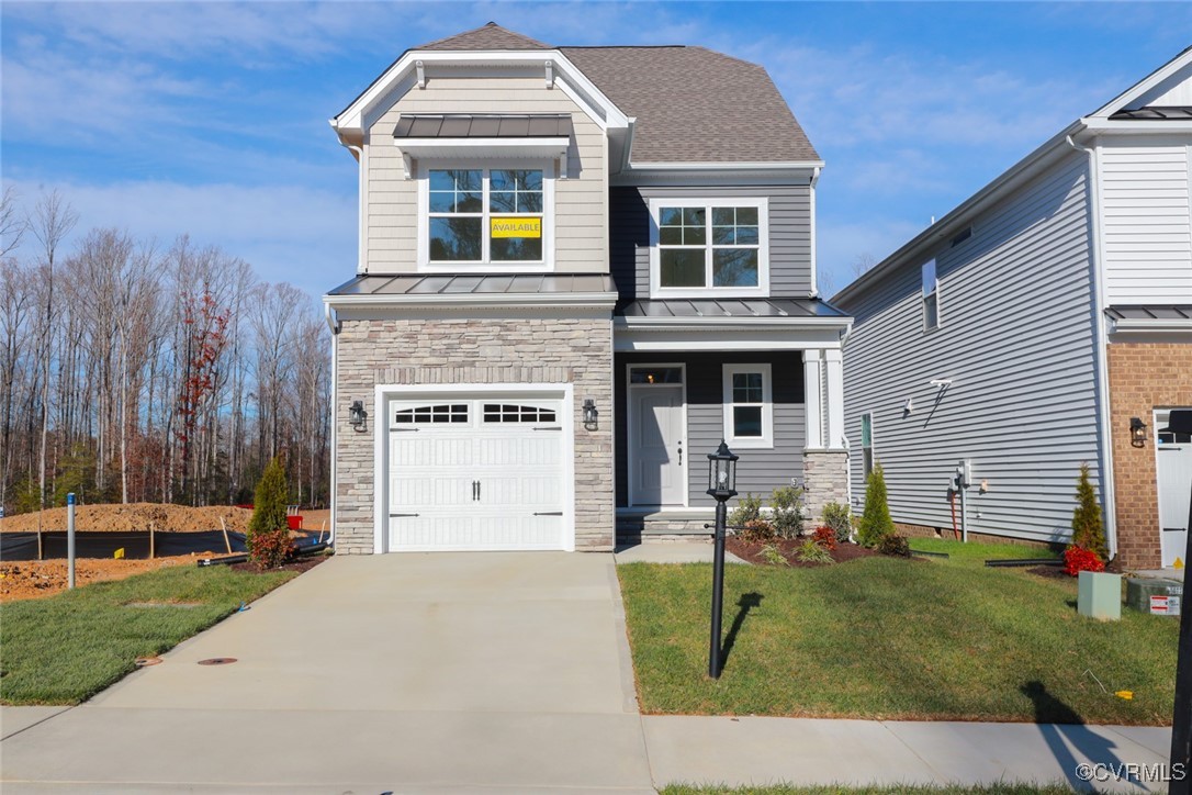 The Whitlock features 4 bedrooms, 3.5 baths and a