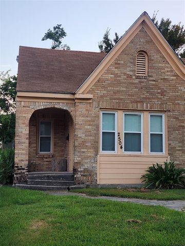 $1,175 | 2504 Isabella Street | Greater Third Ward