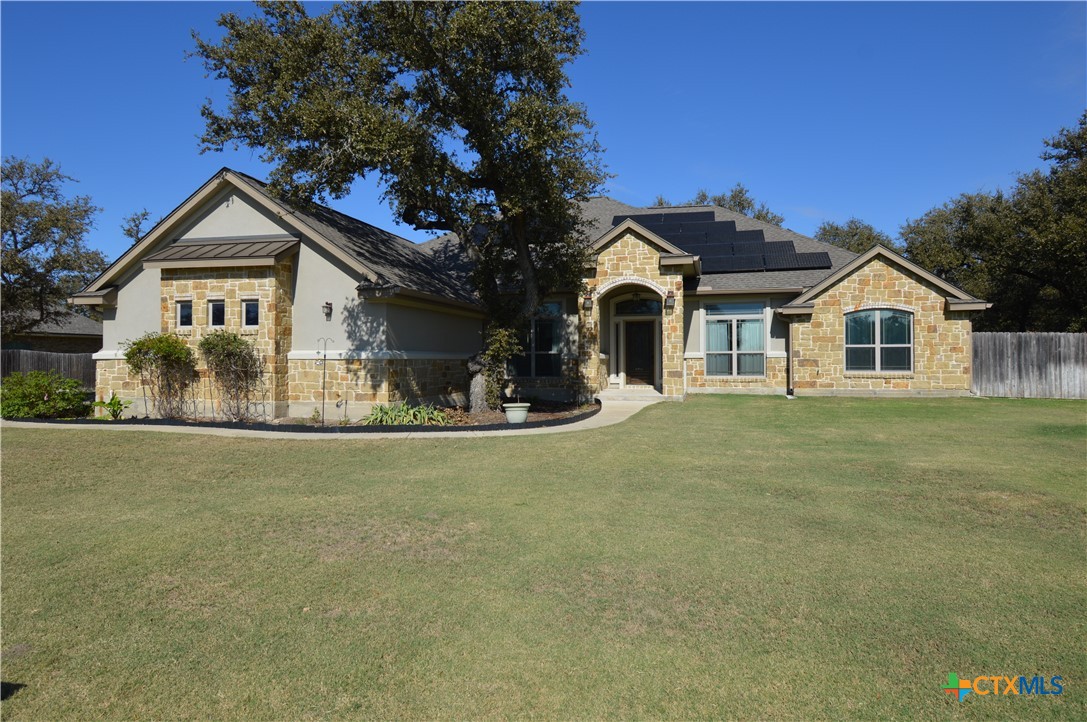 a view of a house with a outdoor space