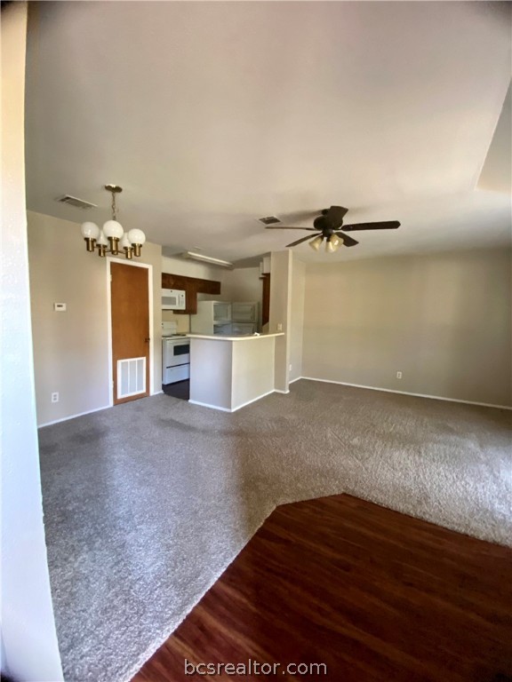 wooden floor in an empty room