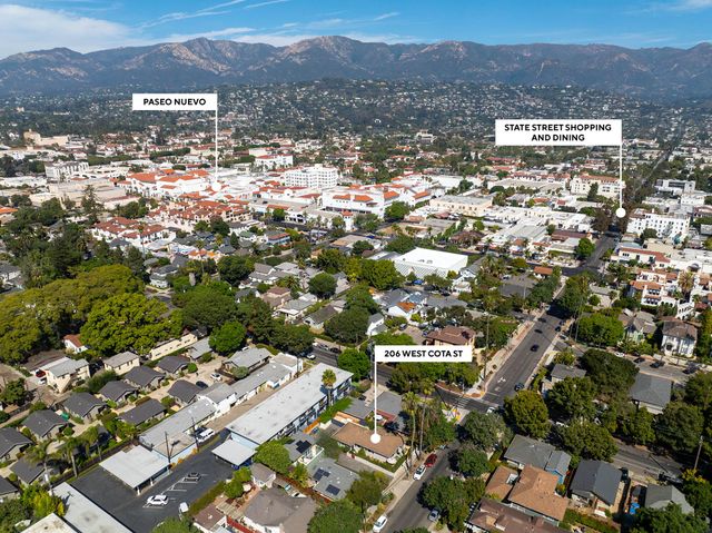 $1,450,000 | 206 West Cota Street | Downtown Santa Barbara