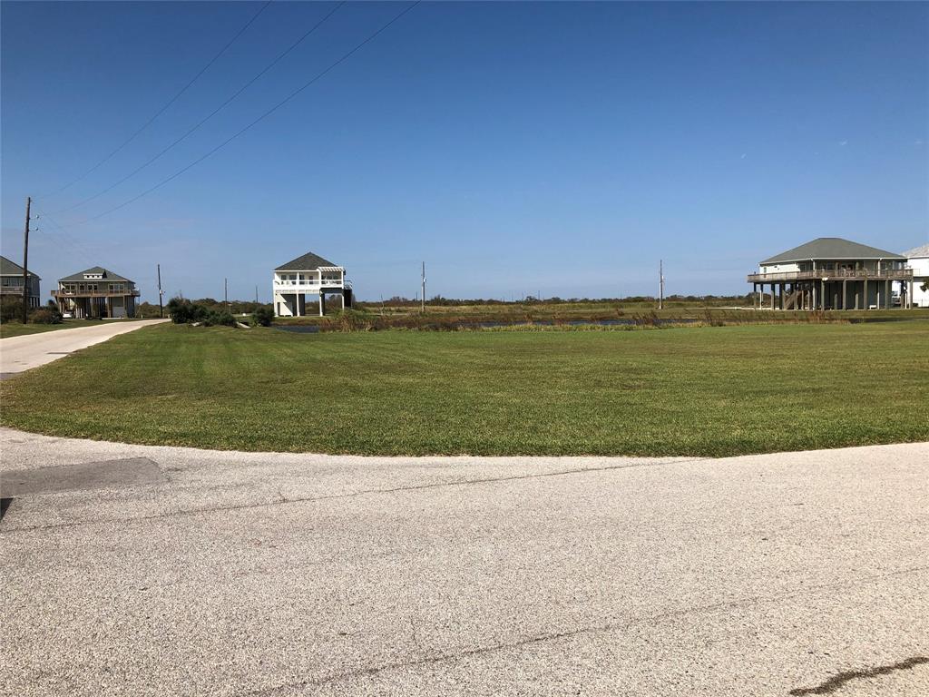 a view of a ocean with a big yard