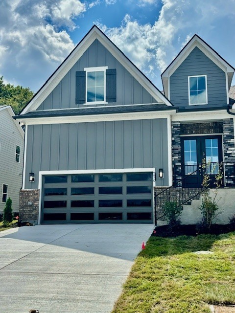 2 car garage.  Plenty of extra storage space.