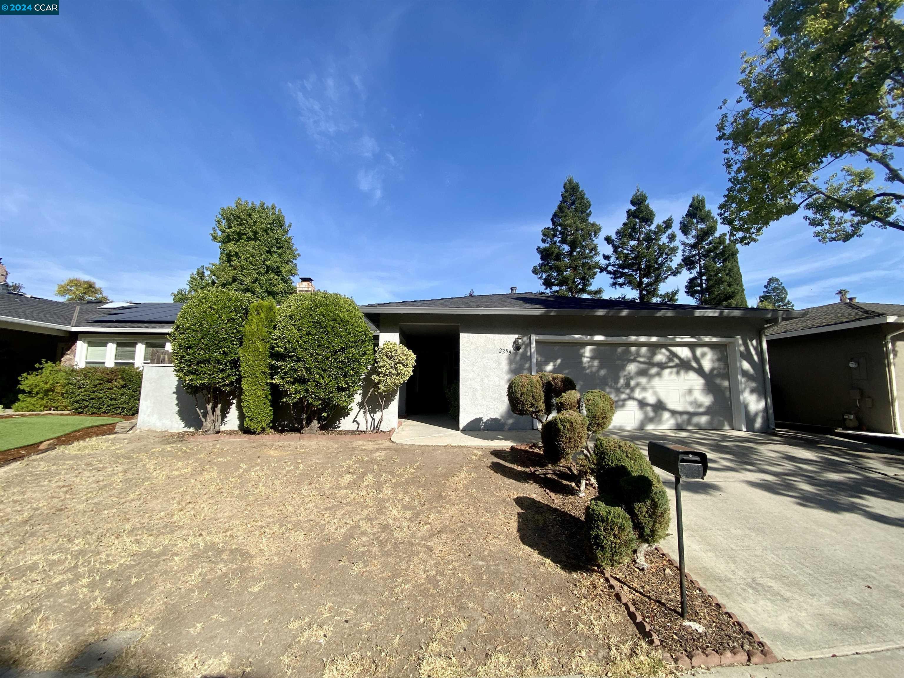 a view of a entryway front of house