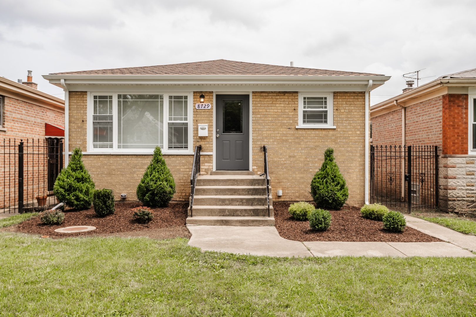 front view of a house