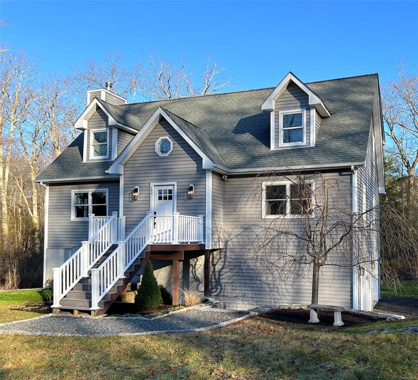 View of cape cod home