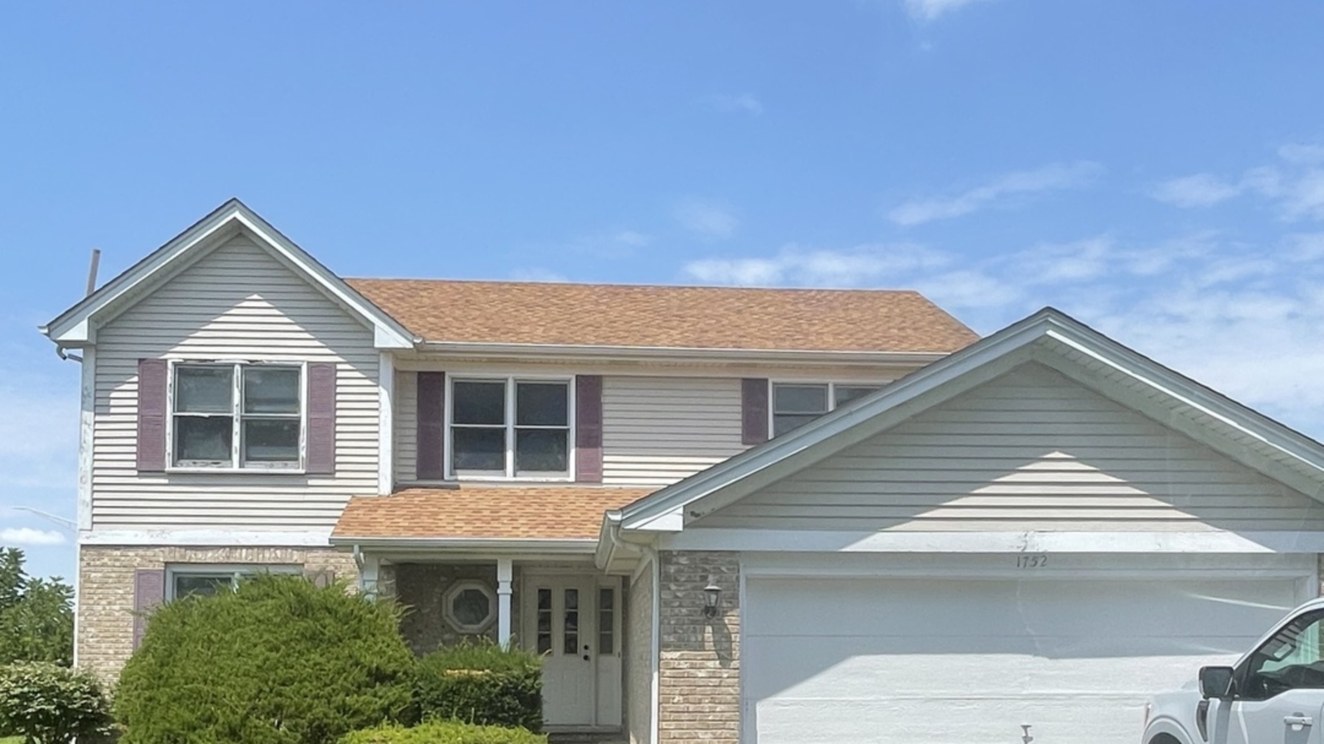 a view of front a house