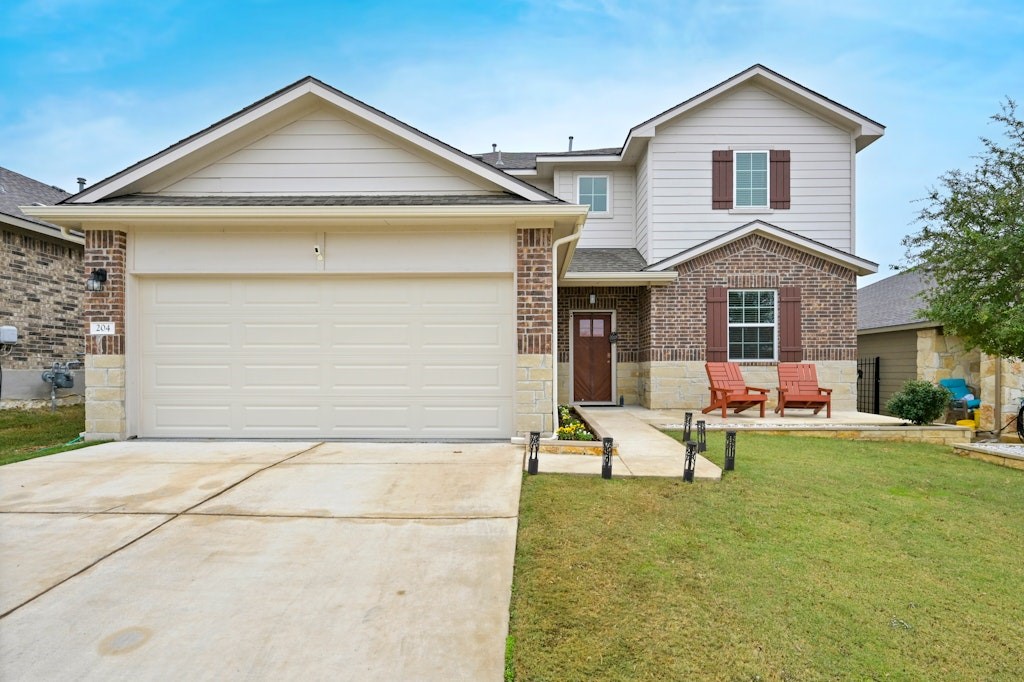 a view of a house with patio