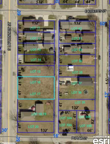 $20,000 | Lot 16 South Lafountain Kokomo In 46902 | Kokomo