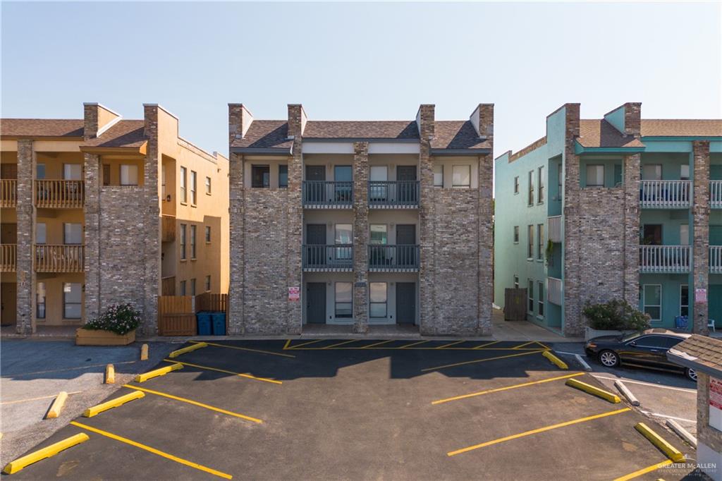 a view of a building with a outdoor space