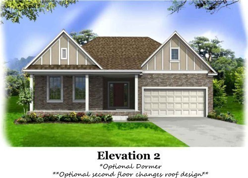 Bierstadt Elevation 2. Photo is a rendering, not actual home.