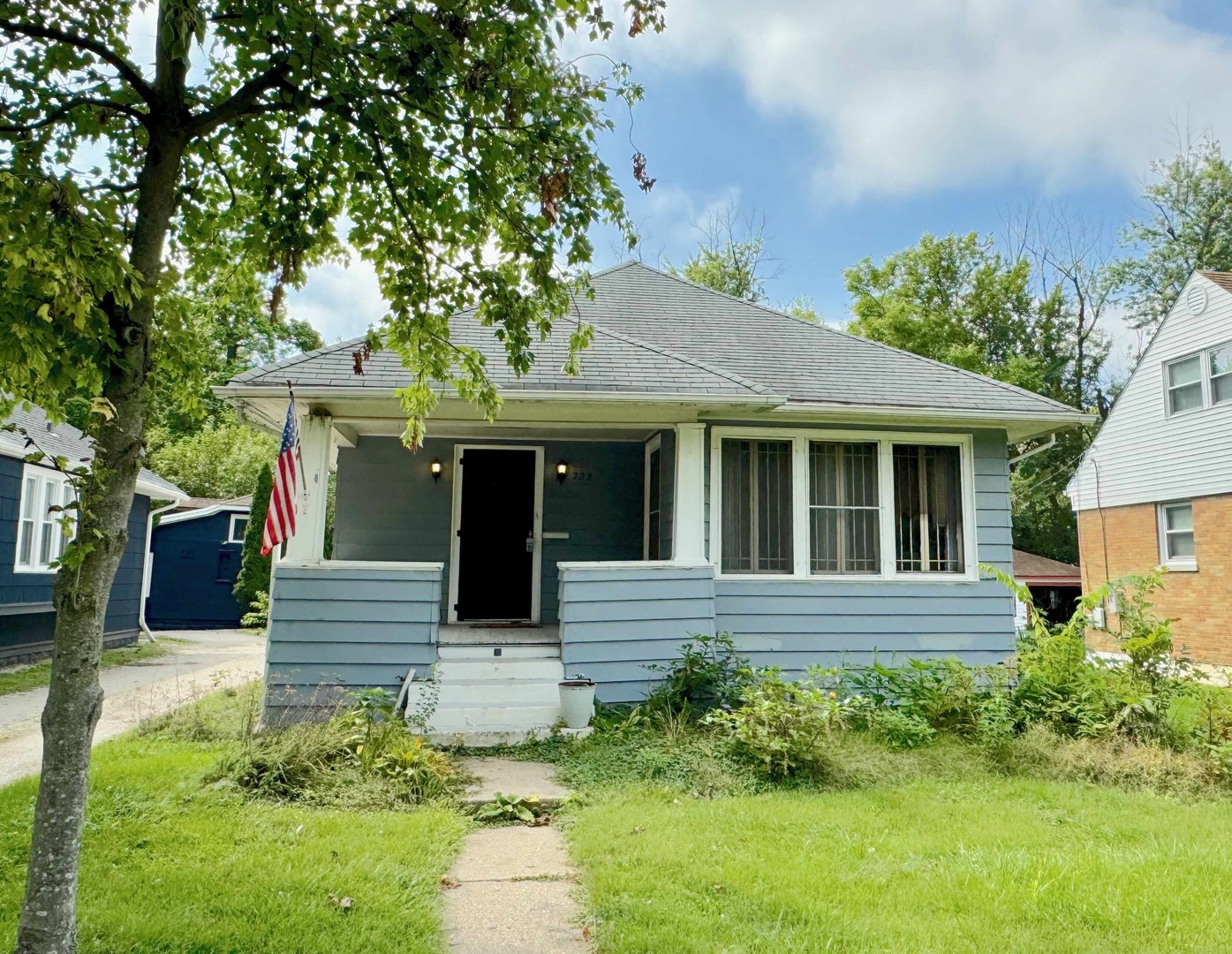 front view of a house