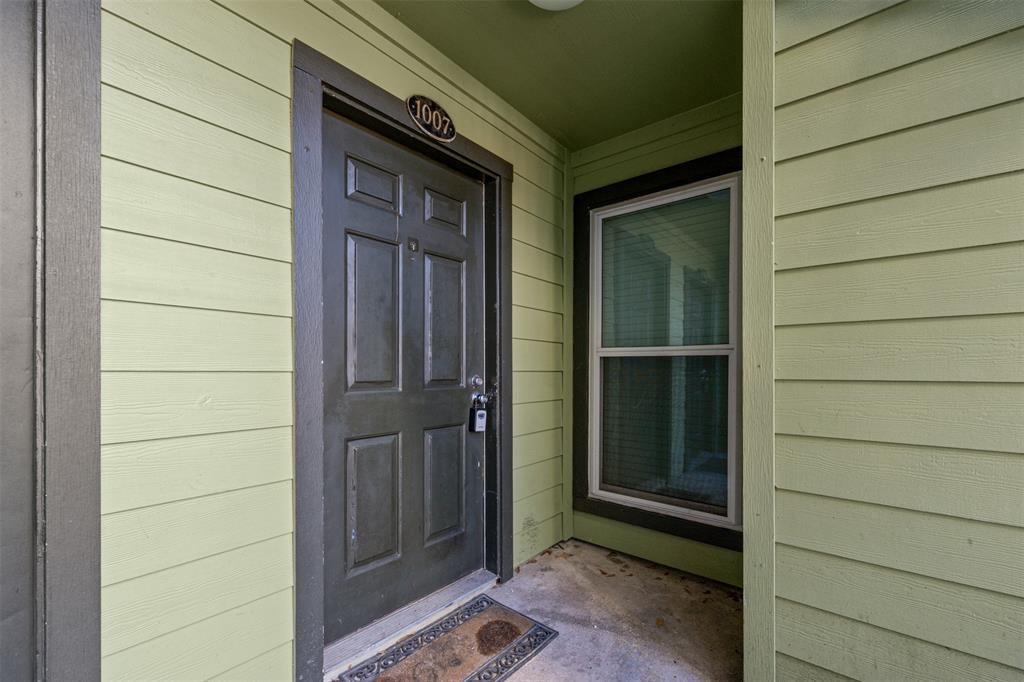 a view of front door of a house