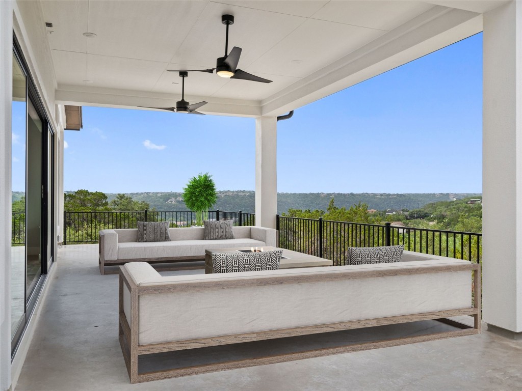 Entertainment awaits in the spacious indoor/outdoor living space downstairs.