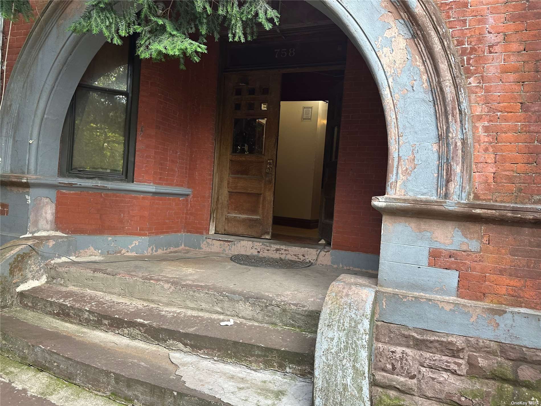 a view of a entryway door of the house