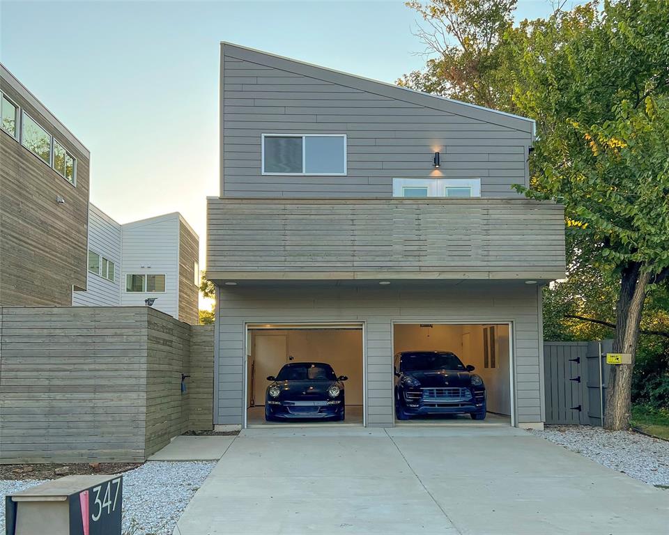 a house view with a outdoor space