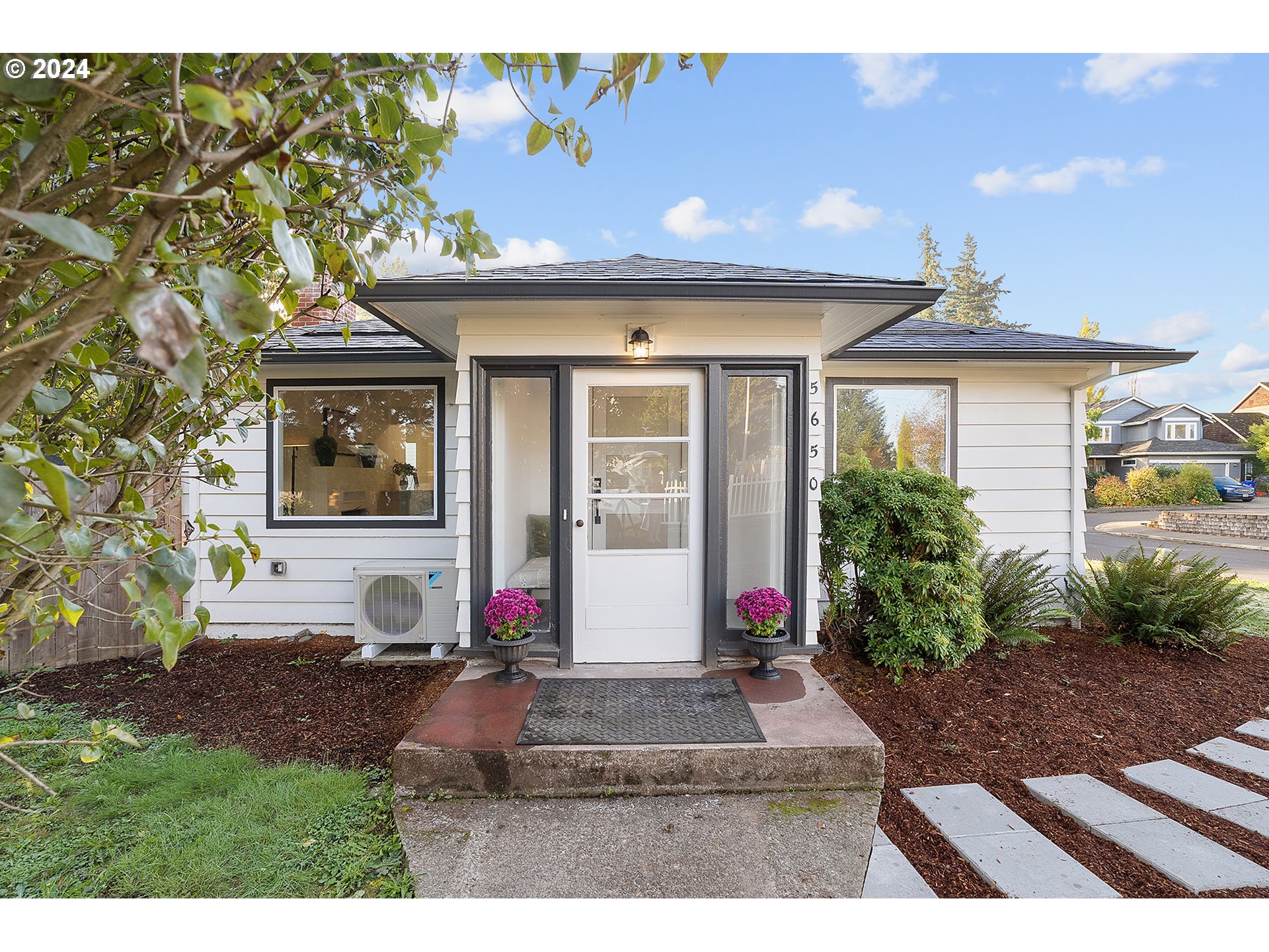 a view of outdoor space and yard