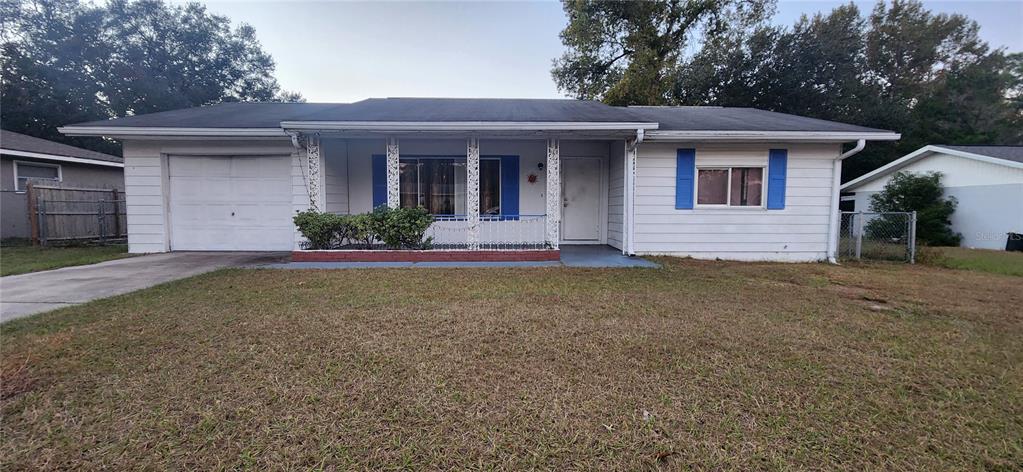 front view of house with a yard