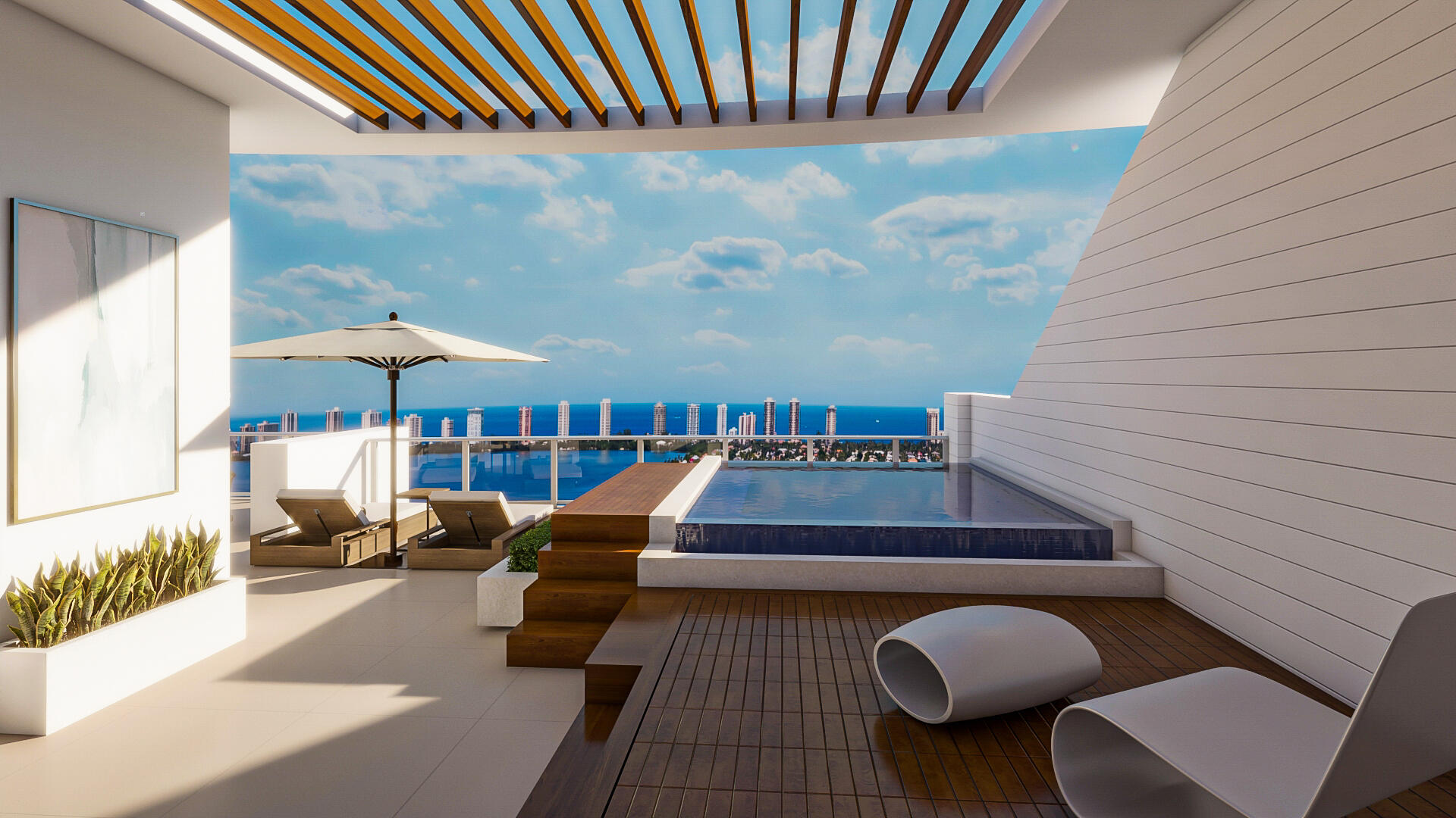 ROOFTOP PLUNGE POOL