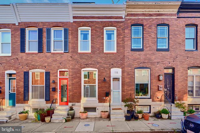 $260,000 | 115 South Curley Street | Patterson Park Neighborhood