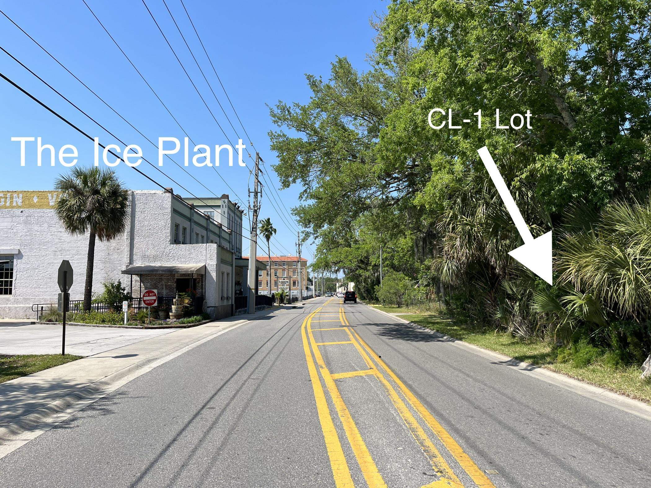 a view of a building with street view