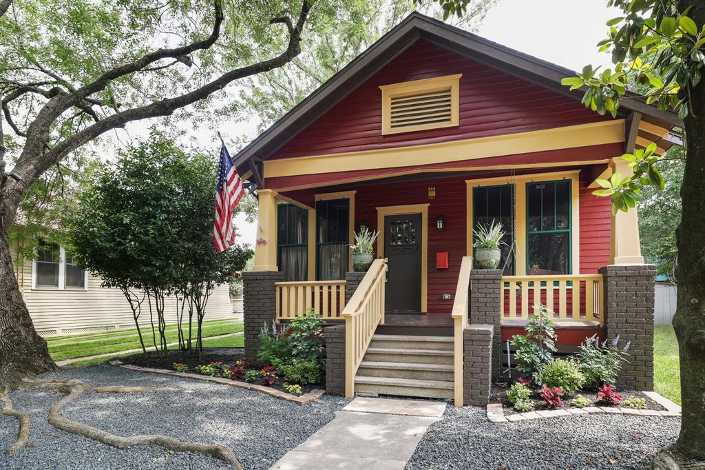 a front view of a house with a porch