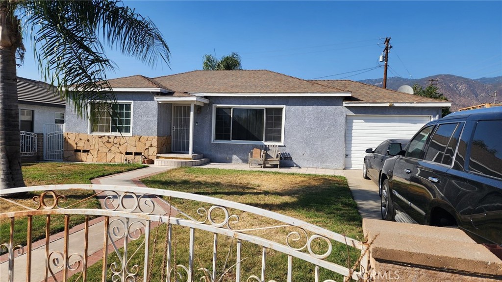 a view of a house with patio