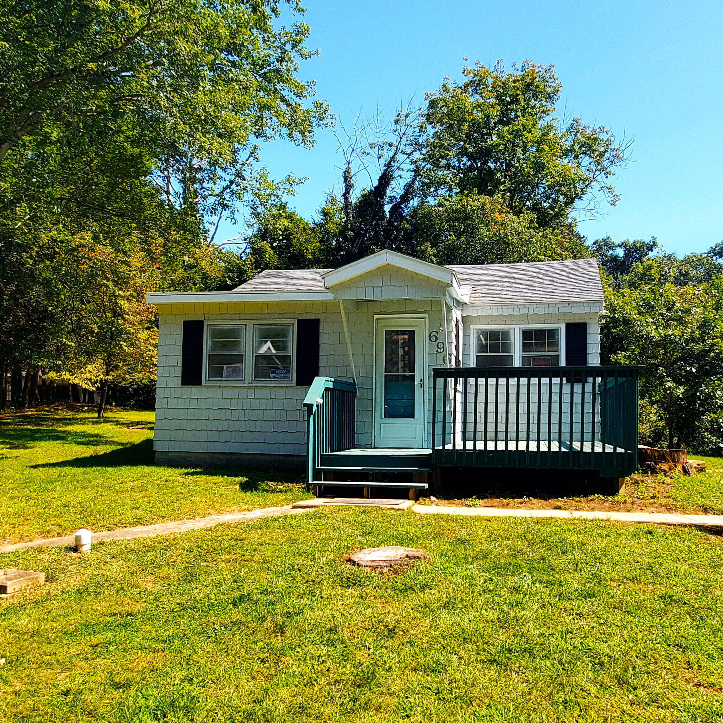 Your New Home with a beautiful deck out front!