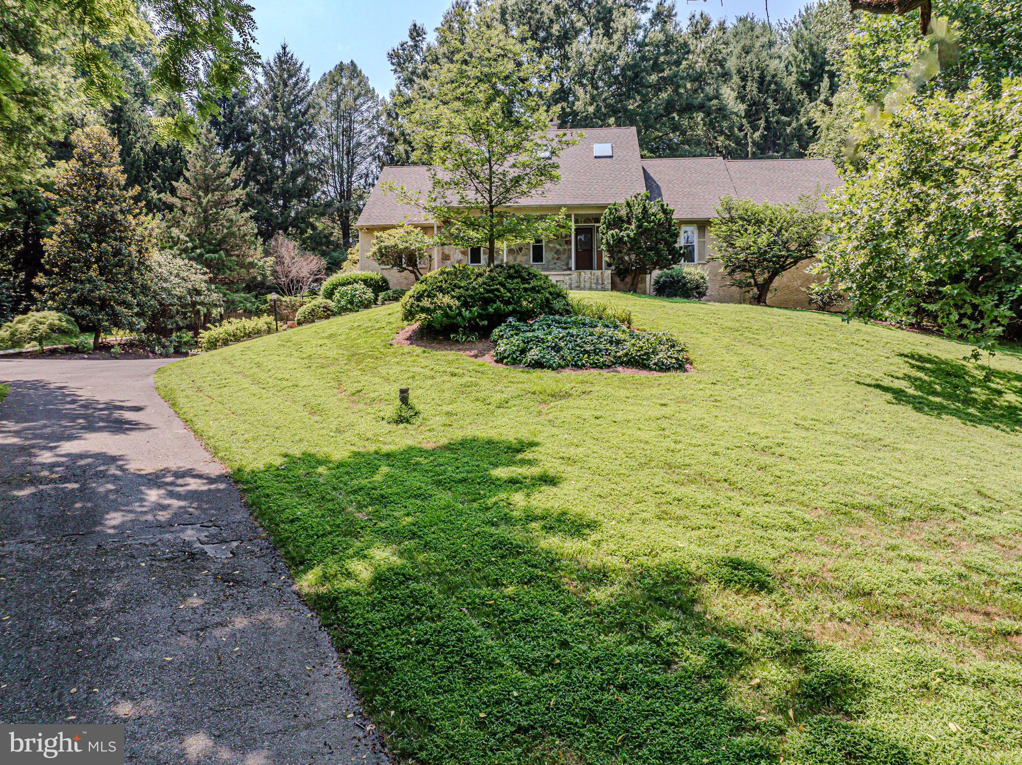 a view of a back yard of the house