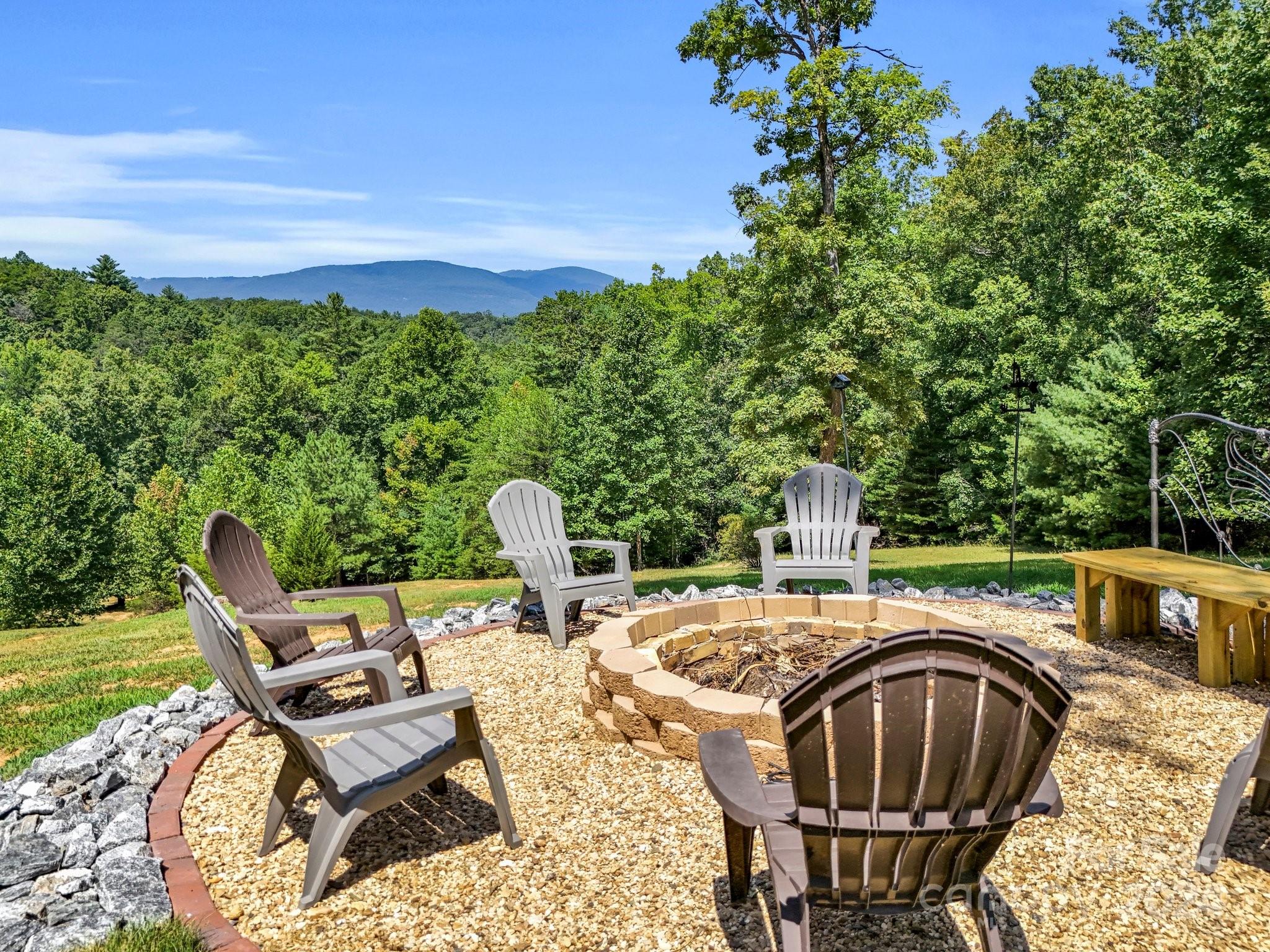 a view of a patio with swimming pool