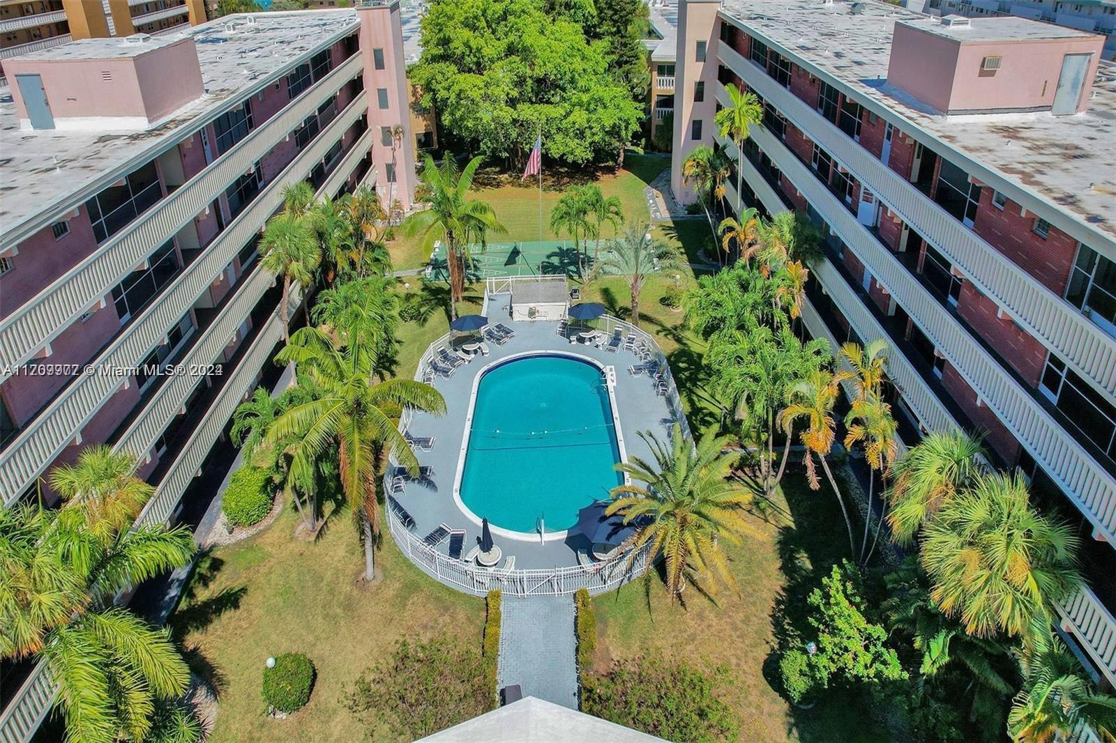 a bird view of a garden