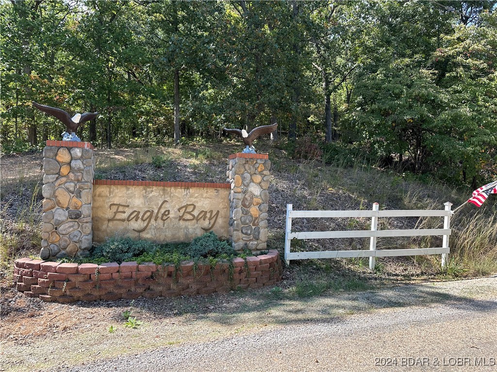 Eagle Bay Entrance Sign